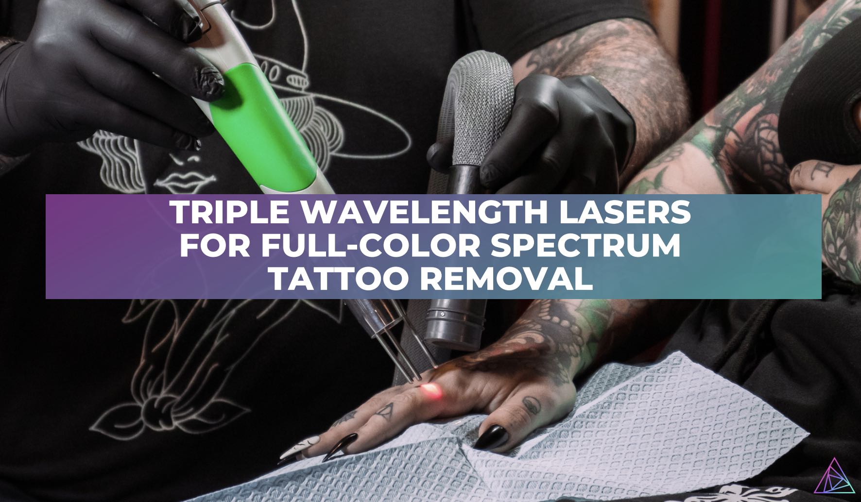 Triple Wavelength Lasers for FullColor Spectrum Tattoo Removal